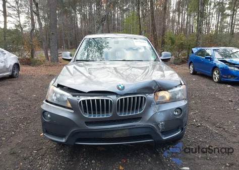 2012 BMW X3 xDrive28I from USA, damaged, VIN 5UXWX5C59CL719310
